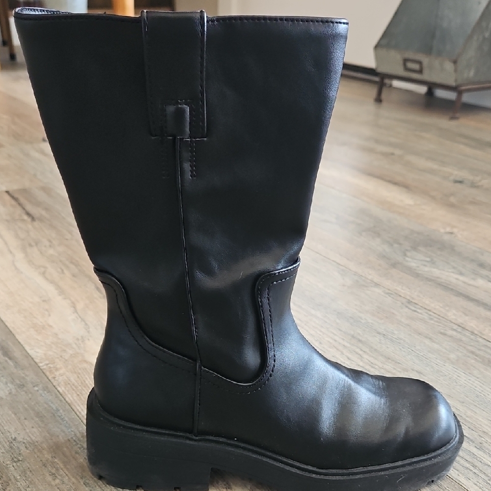 No Boundaries Black Combat Boots
